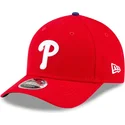 gorra-curva-roja-snapback-9forty-m-crown-player-replica-de-philadelphia-phillies-mlb-de-new-era