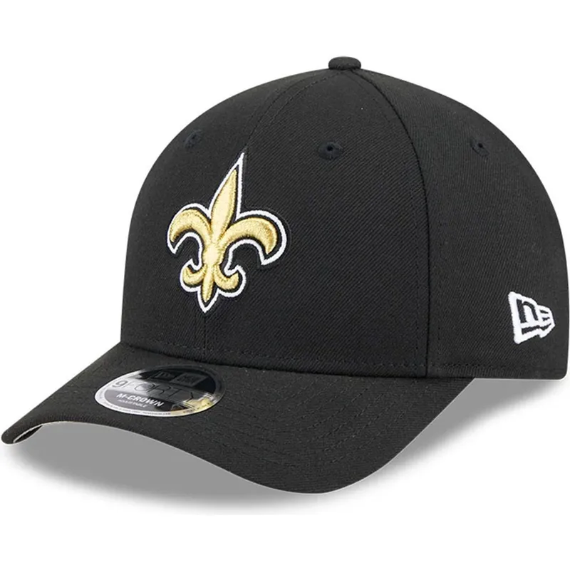 cappellino-curvo-nero-snapback-9forty-m-crown-team-dei-new-orleans-saints-nfl-di-new-era
