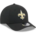 casquette-courbee-noire-snapback-9forty-m-crown-team-new-orleans-saints-nfl-new-era