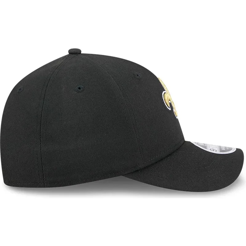 cappellino-curvo-nero-snapback-9forty-m-crown-team-dei-new-orleans-saints-nfl-di-new-era