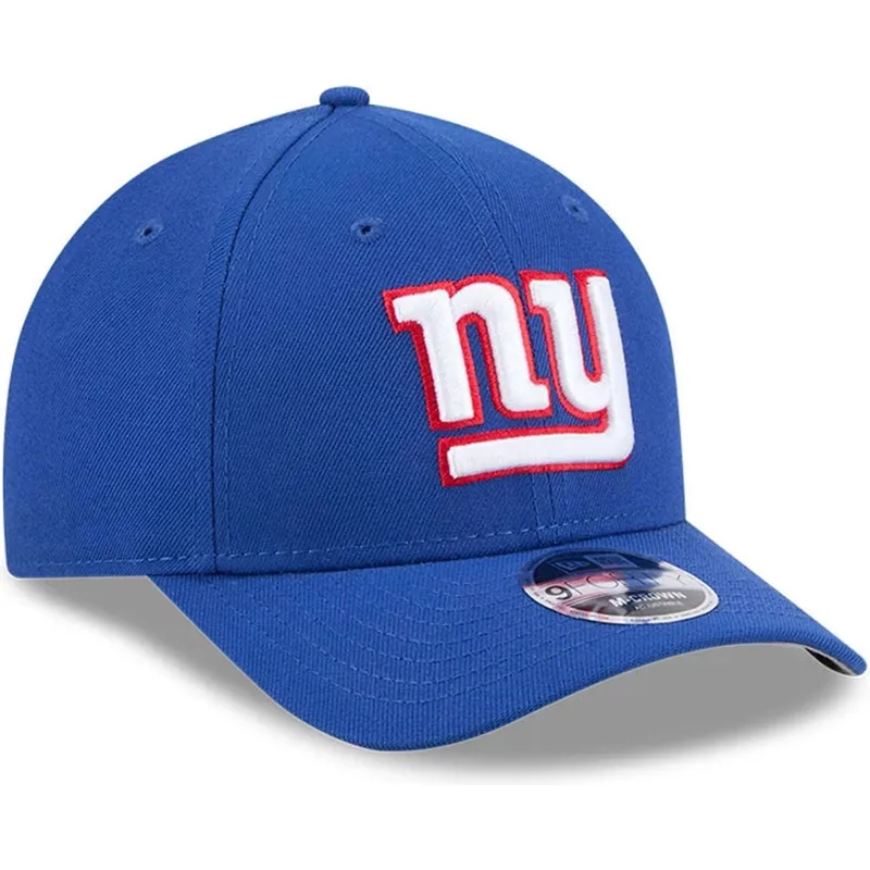 blaue-gebogene-snapback-kappe-9forty-m-crown-team-der-new-york-giants-nfl-von-new-era