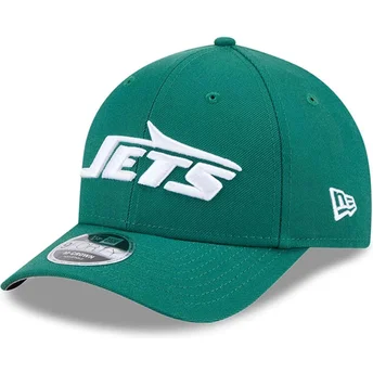 Zielona czapka z zakrzywionym daszkiem snapback 9FORTY M-Crown Team New York Jets NFL New Era