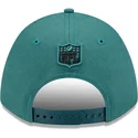 grune-gebogene-snapback-kappe-9forty-m-crown-team-der-philadelphia-eagles-nfl-von-new-era