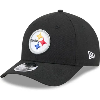 Cap curbată black snapback 9FORTY M-Crown Team de Pittsburgh Steelers NFL de New Era
