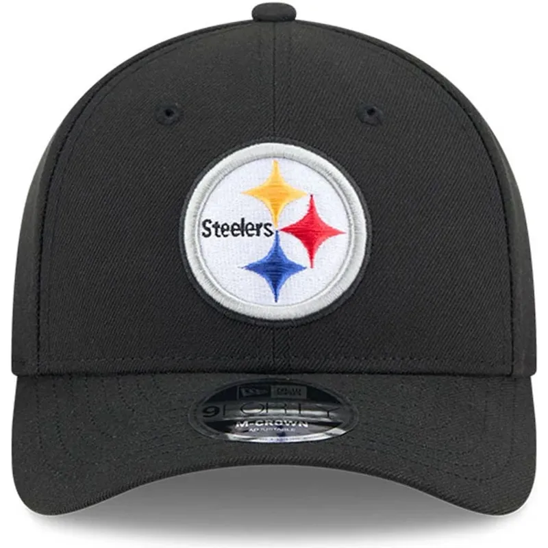 schwarze-gebogene-snapback-kappe-9forty-m-crown-team-der-pittsburgh-steelers-nfl-von-new-era