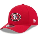 cappellino-visiera-curva-rosso-snapback-9forty-m-crown-team-di-san-francisco-49ers-nfl-di-new-era