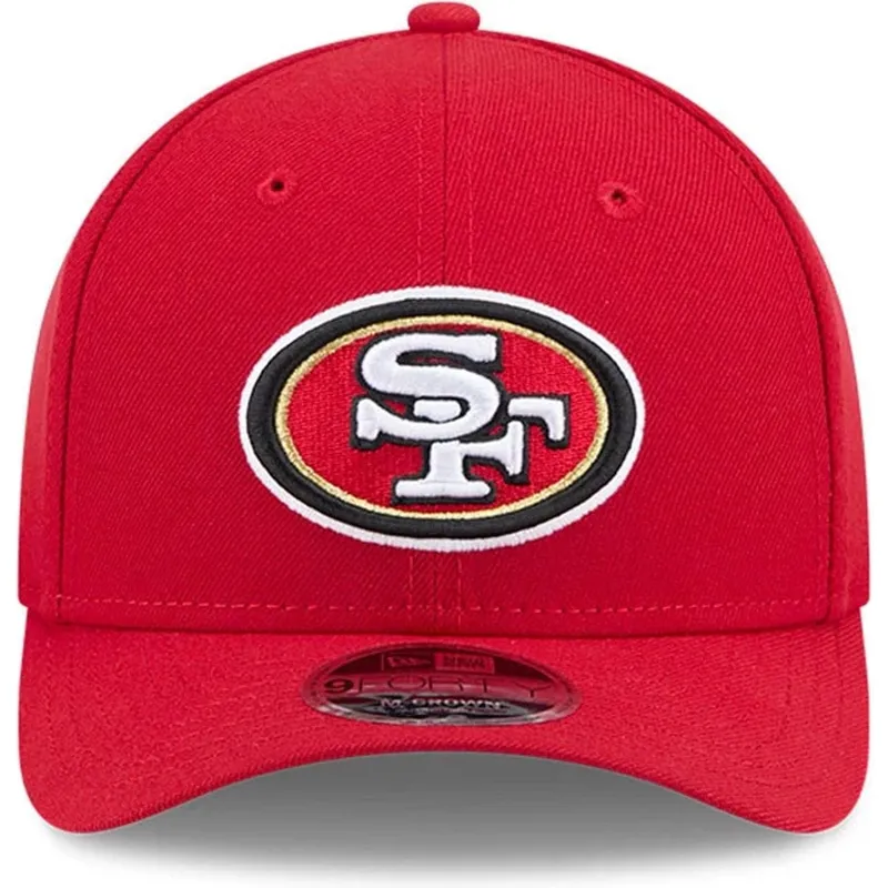 epci-curbata-rou-snapback-9forty-m-crown-team-de-san-francisco-49ers-nfl-de-new-era
