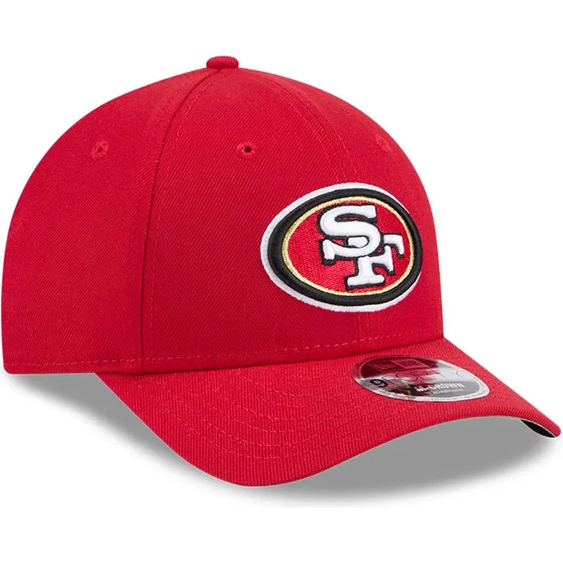 epci-curbata-rou-snapback-9forty-m-crown-team-de-san-francisco-49ers-nfl-de-new-era