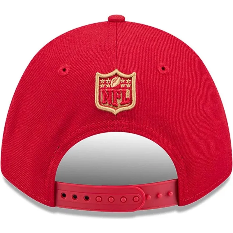 casquette-courbee-rouge-snapback-9forty-m-crown-team-san-francisco-49ers-nfl-new-era