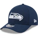 marineblaue-gebogene-snapback-kappe-9forty-m-crown-team-der-seattle-seahawks-nfl-von-new-era
