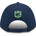 casquette-courbee-bleue-marine-snapback-9forty-m-crown-team-seattle-seahawks-nfl-new-era
