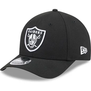 Șepci curbată negru snapback 9FORTY M-Crown Team de Las Vegas Raiders NFL de New Era