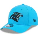 blaue-gebogene-snapback-kappe-9forty-m-crown-team-der-carolina-panthers-nfl-von-new-era