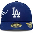bojd-bla-justerad-keps-59fifty-low-profile-precurved-est-script-fran-los-angeles-dodgers-mlb-av-new-era