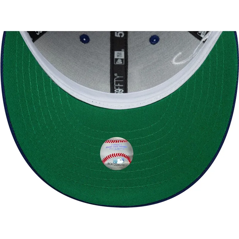 bojd-bla-justerad-keps-59fifty-low-profile-precurved-est-script-fran-los-angeles-dodgers-mlb-av-new-era