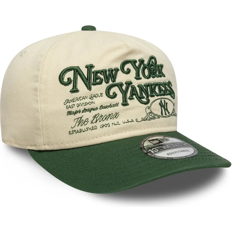 epci-curbata-bej-reglabila-19twenty-washed-graphic-de-new-york-yankees-mlb-de-new-era