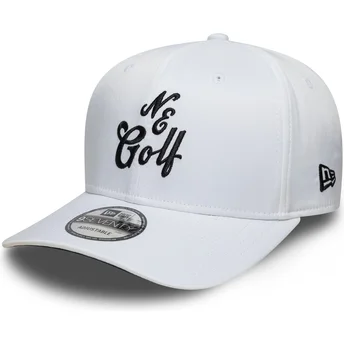 Șepci curbată alb snapback 9SEVENTY Stretch Snap Technical Golf de New Era