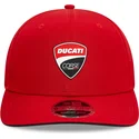 czerwona-zakrzywiona-czapka-snapback-9seventy-stretch-snap-core-ducati-motor-motogp-new-era
