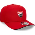 cap-curbata-red-snapback-9seventy-stretch-snap-core-de-ducati-motor-motogp-de-new-era