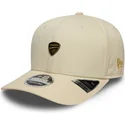cap-curbata-beige-snapback-9seventy-stretch-snap-seasonal-de-ducati-motor-motogp-de-new-era