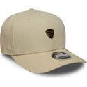 cap-curbata-beige-snapback-9seventy-stretch-snap-seasonal-de-ducati-motor-motogp-de-new-era