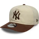 epci-curbata-maro-reglabila-9fifty-a-frame-suede-visor-de-new-york-yankees-mlb-de-new-era