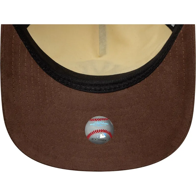 epci-curbata-maro-reglabila-9fifty-a-frame-suede-visor-de-new-york-yankees-mlb-de-new-era