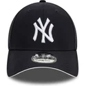 epci-curbata-bleumarin-reglabila-9forty-microfibre-de-new-york-yankees-mlb-de-new-era