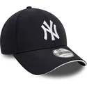 epci-curbata-bleumarin-reglabila-9forty-microfibre-de-new-york-yankees-mlb-de-new-era