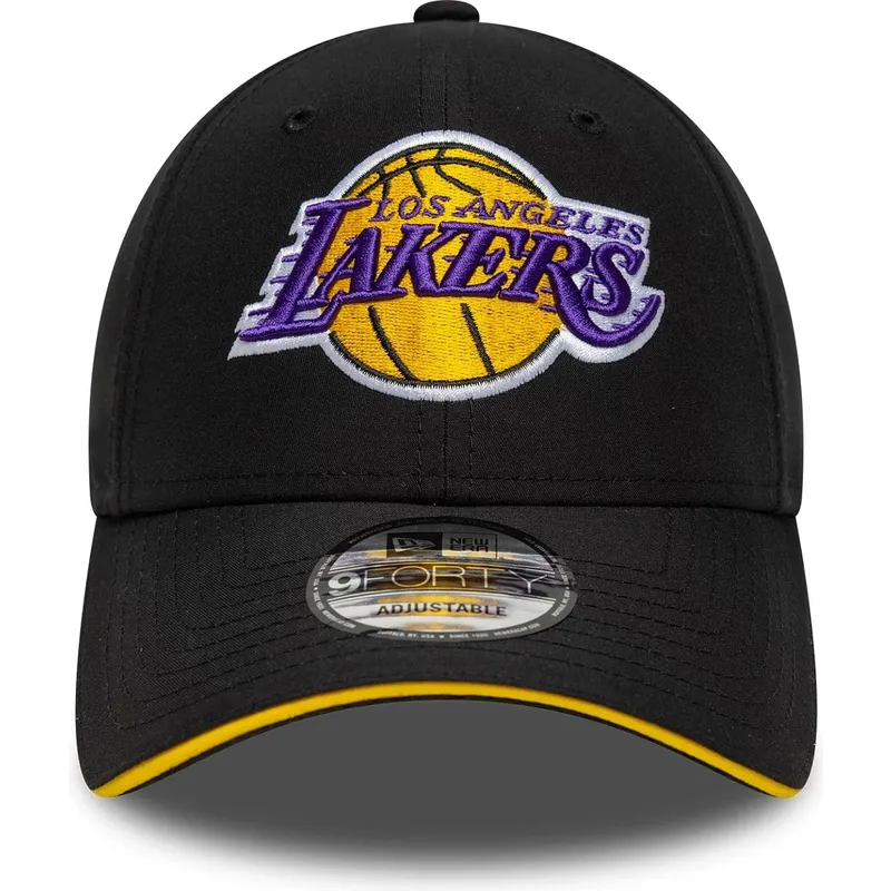 schwarze-verstellbare-gebogene-kappe-9forty-microfibre-der-los-angeles-lakers-nba-von-new-era