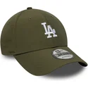 new-era-curved-brim-9forty-recycled-midi-los-angeles-dodgers-mlb-green-adjustable-cap