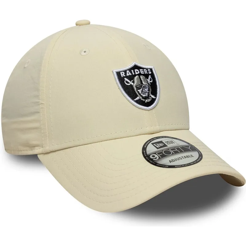 cap-curbata-beige-adjustable-strap-9forty-recycled-midi-de-las-vegas-raiders-nfl-de-new-era