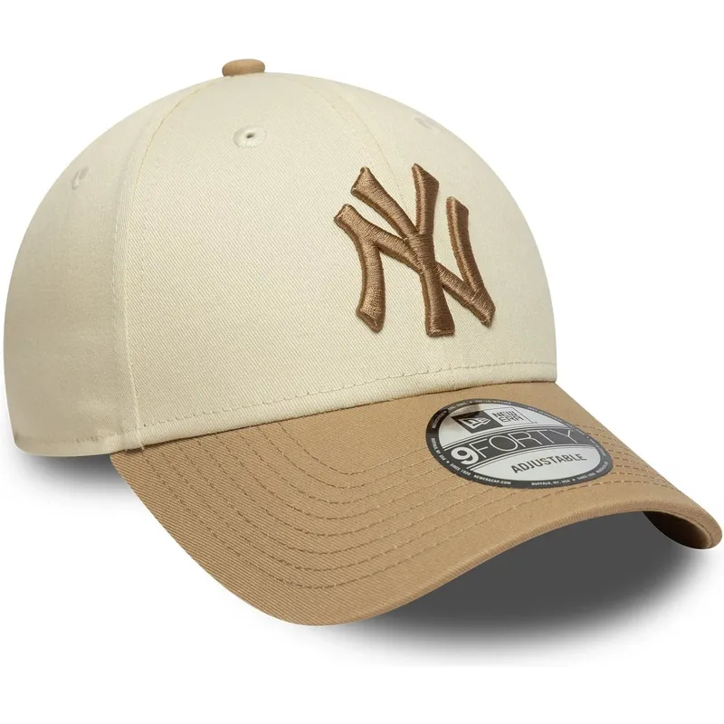 epci-curbata-bej-reglabila-9forty-colour-block-de-new-york-yankees-mlb-de-new-era