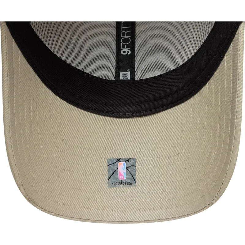 epci-curbata-bej-snapback-9forty-metallic-de-los-angeles-lakers-nba-de-new-era