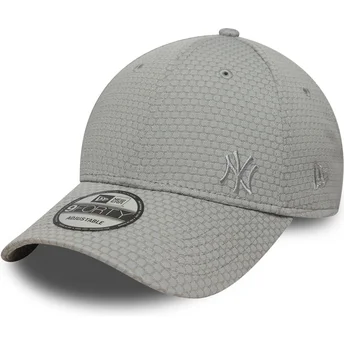 Șepci curbată gri snapback 9FORTY Mesh Flawless de New York Yankees MLB de New Era