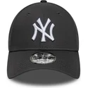 cappellino-curvo-grigio-regolabile-9forty-league-essential-dei-new-york-yankees-mlb-di-new-era