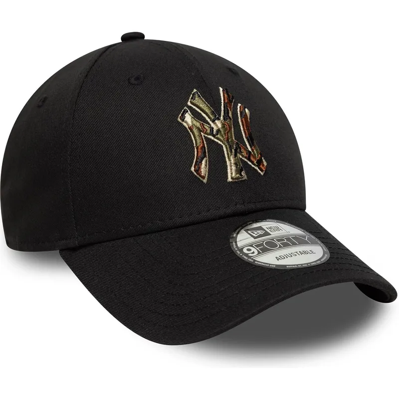 epci-curbata-negru-reglabila-9forty-camo-infill-de-new-york-yankees-mlb-de-new-era