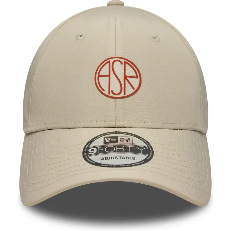 cap-curbata-beige-adjustable-strap-9forty-streetweear-de-associazione-sportiva-roma-serie-a-de-new-era cap-curbata-beige-adjustable-strap-9forty-streetweear-de-associazione-sportiva-roma-serie-a-de-new-era