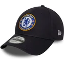 casquette-courbee-bleue-marine-snapback-9forty-core-chelsea-football-club-premier-league-new-era