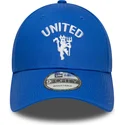 casquette-courbee-bleue-ajustable-9forty-seasonal-manchester-united-football-club-premier-league-new-era