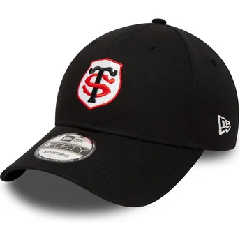 Șepci curbată negru reglabilă 9FORTY Team de Stade Toulousain Top 14 de New Era
