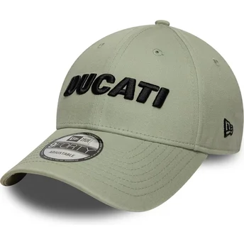 Cappellino con visiera curva verde regolabile 9FORTY Seasonal di Ducati Motor MotoGP di New Era
