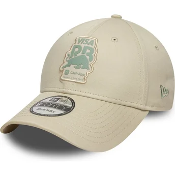 Cap curbată beige adjustable strap 9FORTY Seasonal de Racing Bulls F1 Team Formula 1 de New Era