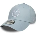 new-era-curved-brim-9forty-essential-vespa-piaggio-light-blue-adjustable-cap