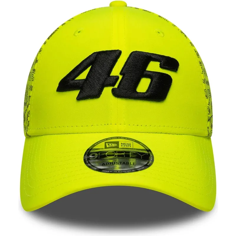 cappellino-curvo-giallo-regolabile-9forty-all-over-print-di-valentino-rossi-vr46-motogp-di-new-era