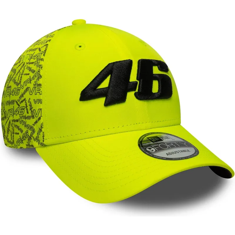zolta-regulowana-czapka-z-zakrzywionym-daszkiem-9forty-all-over-print-valentino-rossi-vr46-motogp-od-new-era