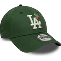 cappellino-con-visiera-curva-verde-regolabile-9forty-fruit-icon-dei-los-angeles-dodgers-mlb-di-new-era