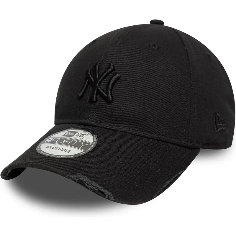 czarna-regulowana-czapka-z-zakrzywionym-daszkiem-z-czarnym-logo-9forty-wash-distress-new-york-yankees-mlb-new-era