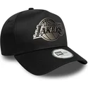 epci-curbata-negru-snapback-9forty-e-frame-metallic-de-los-angeles-lakers-nba-de-new-era
