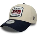 cap-curbata-beige-adjustable-strap-e-frame-de-new-era